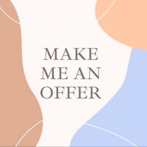 See something you like? make me an offer!